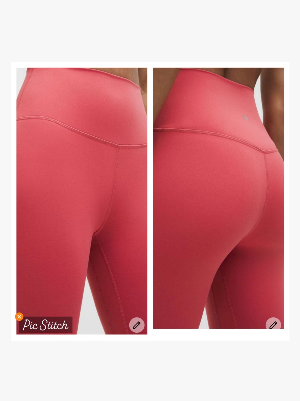 Lululemon Align HR Crop 21” Desert Red - Picture 2 of 10
